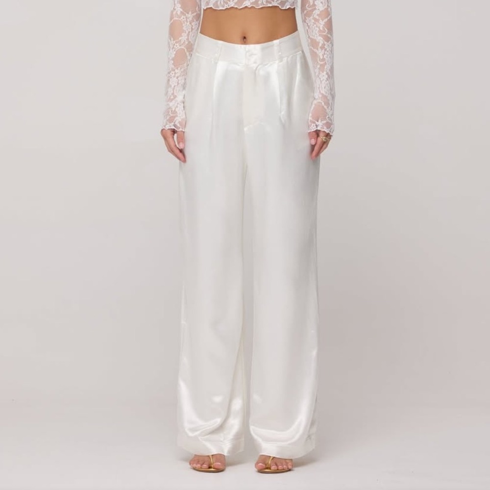 RESA White Sasha Trousers XS